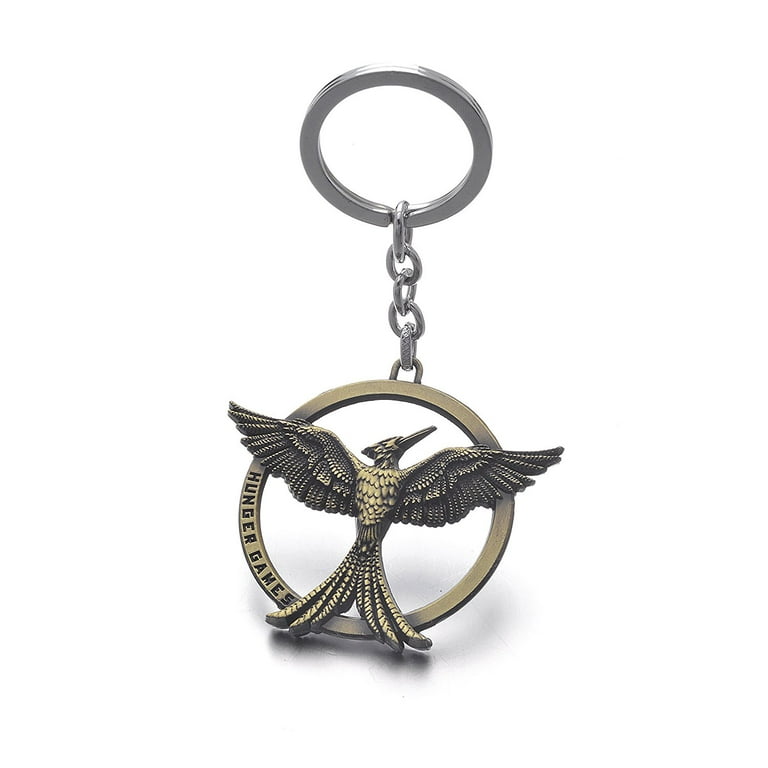 The Hunger Games Mockingbird Metal Keychain The Hunger Games Mockingbird Metal Keychain